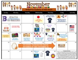 November Activities Calendar! 